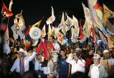 Elecciones 2026: Candidato Roberto Sánchez realizó cierre de campaña en la Plaza Dos de Mayo (FOTOS)