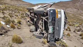 Exjuez de paz muere al desbarrancarse en la carretera de Tacna a Collpa