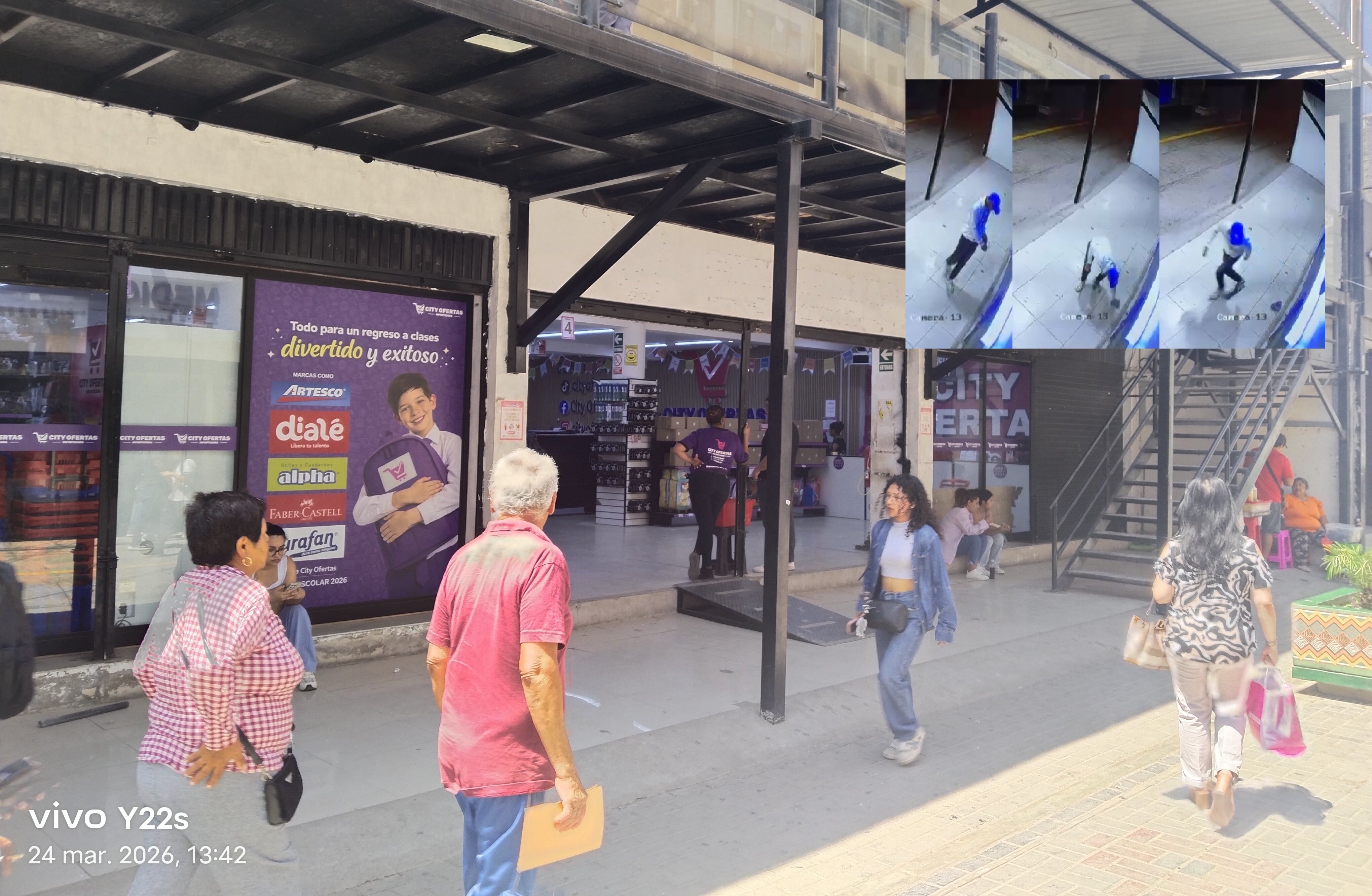 Local continúo con las ventas de manera normal.