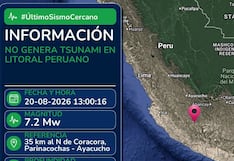 Sismo de magnitud 7.2 en Ayacucho no genera tsunami en el litoral peruano