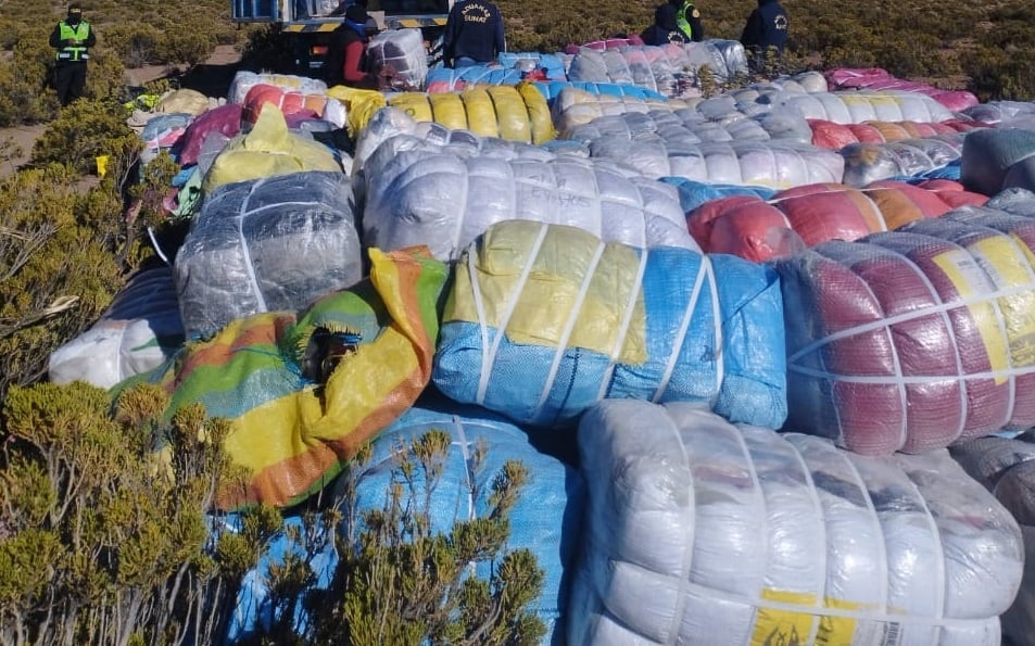Policías sostienen que mercadería de contrabando eran para abastecer las ferias conocidas como "cachinas"