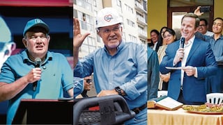 Candidatos realizaron sus cierres de campaña