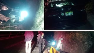 Cuatro mujeres resultan heridas tras volcadura de automóvil en la Carretera Central