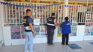 Piura: Clausuran boticas que vendían medicamentos vencidos y presuntamente falsificados en Castilla