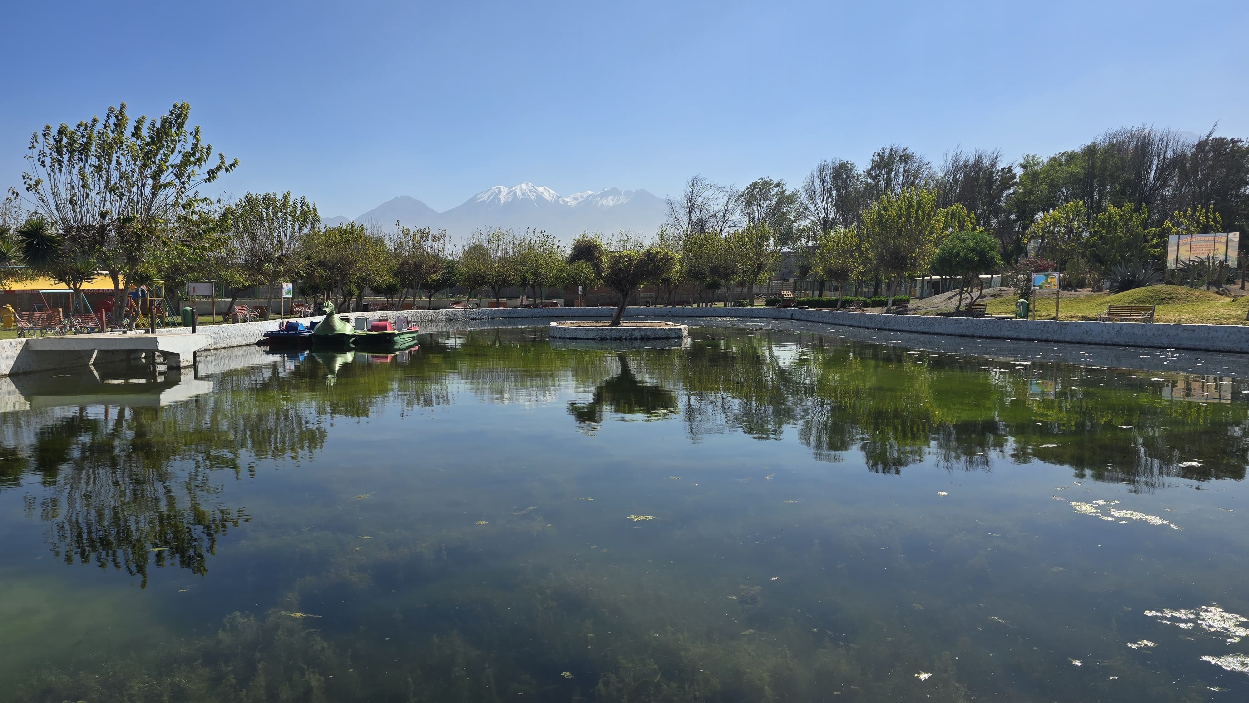 Parque ecológico El Bosque, en Socabaya. Foto: GEC.