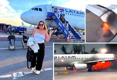 Fuego en avión que trasladaba a la agrupación Corazón Serrano