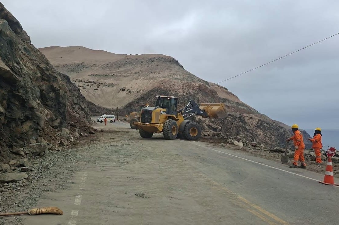Panamericana Sur con tránsito restringido y reanudarán proyecto de la vía alterna (Foto: MTC)