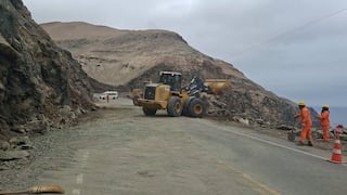 Panamericana Sur con tránsito restringido y reanudarán proyecto de la vía alterna