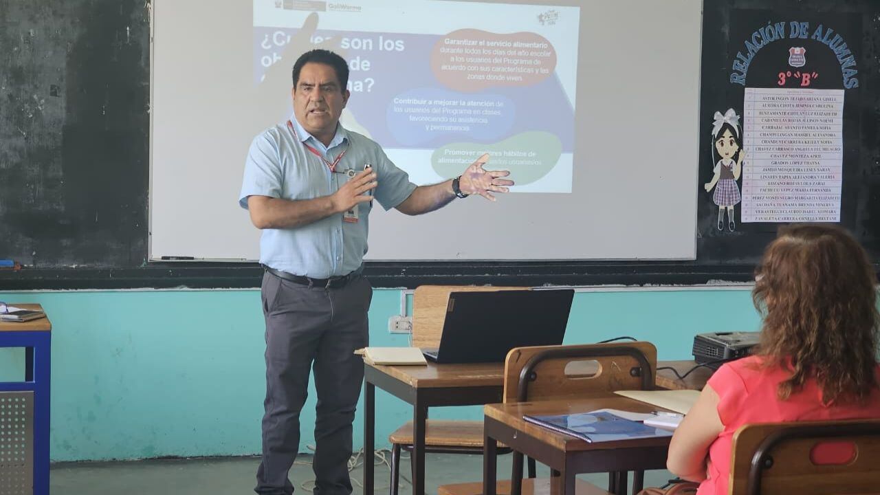 Serán 3,644 estudiantes que accederán a desayunos y almuerzos desde el inicio de clases.