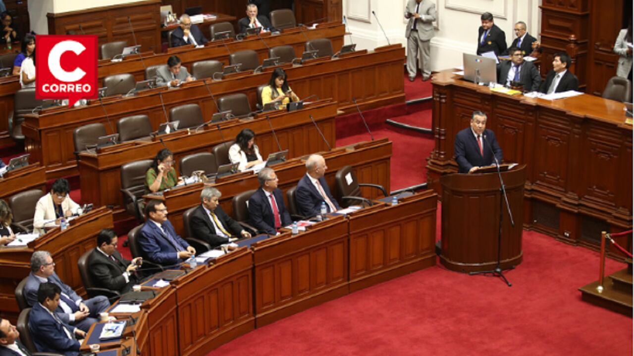 Gustavo Adrianzén señaló que urge implementar medidas que prioricen el crecimiento. (Foto : jorge.cerdan/@photo.gec)