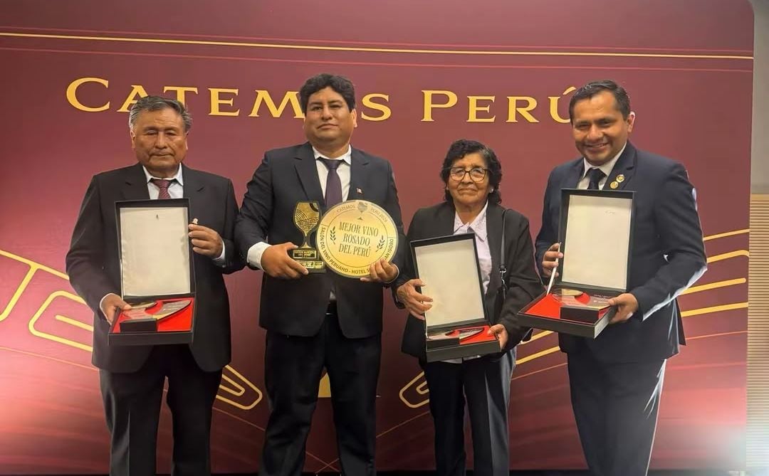 Bodega logró ser reconocida como el Mejor Vino Rosado del Perú 2026. (Foto: Difusión)