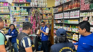 Incautan productos sin registro sanitario y en mal estado en mercado de Piura