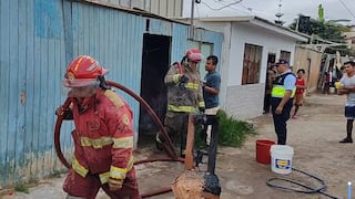 Pisco: incendio dejó sin hogar a madre y sus tres hijos en el sector La Alameda