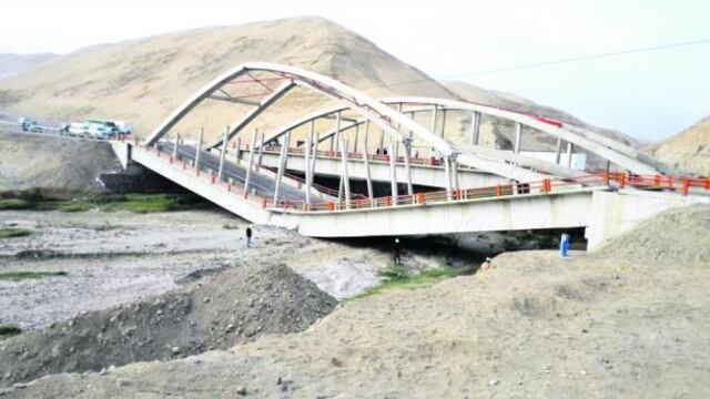 Concesionaria debe reponer puente Topará
