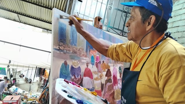 Artistas piuranos destacan en concurso internacional de pintura