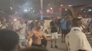 Argentinos y mexicanos protagonizan una pelea en las calles de Qatar (VIDEO)