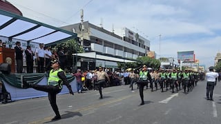 ¡Honor y Gloria!: Policía de Ica muestra fuerza y disciplina en desfile institucional