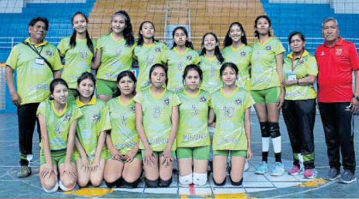 Sexteto de Paucarpata se impuso en campeonato de vóley. (Foto: GEC)