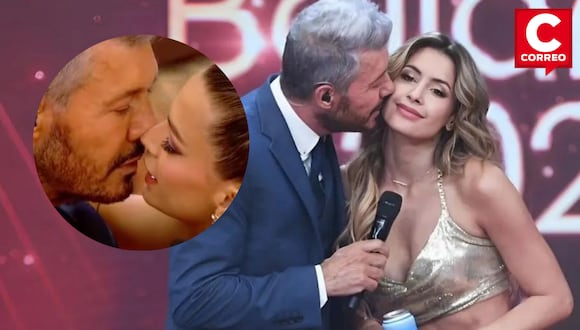 Marcelo Tinelli besa a Milett Figueroa EN VIVO: “Me estoy dando una oportunidad”