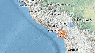 Tacna: Sismo de 4 grados no fue percibido por la población