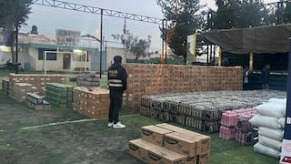 Incautan mercadería y camión valorizados en más de S/ 2.3 millones en Arequipa