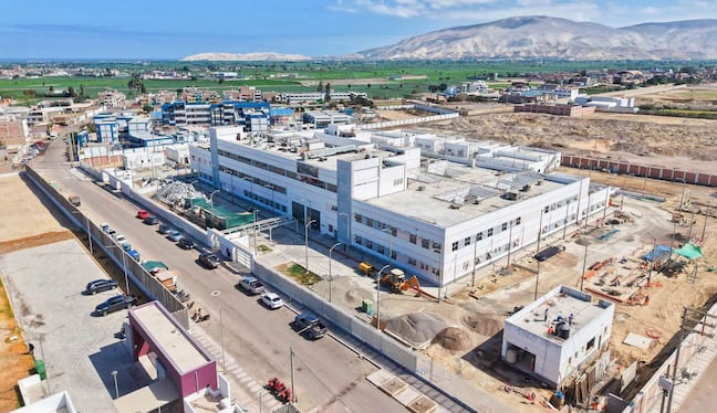 Construcción del hospital de Camaná terminaría para el 27 de noviembre (Foto: Gobierno Regional)