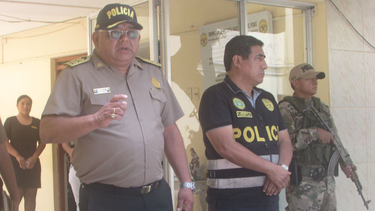 Autoridades regionales demandan acciones contundentes a la Policía frente a incertidumbre que se vive por la inseguridad ciudadana.