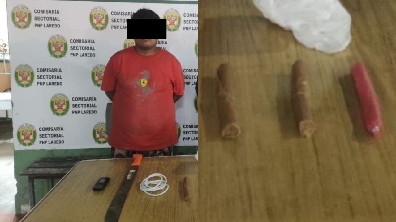 Según la Policía, fueron atrapados durante un operativo en el distrito de Laredo.