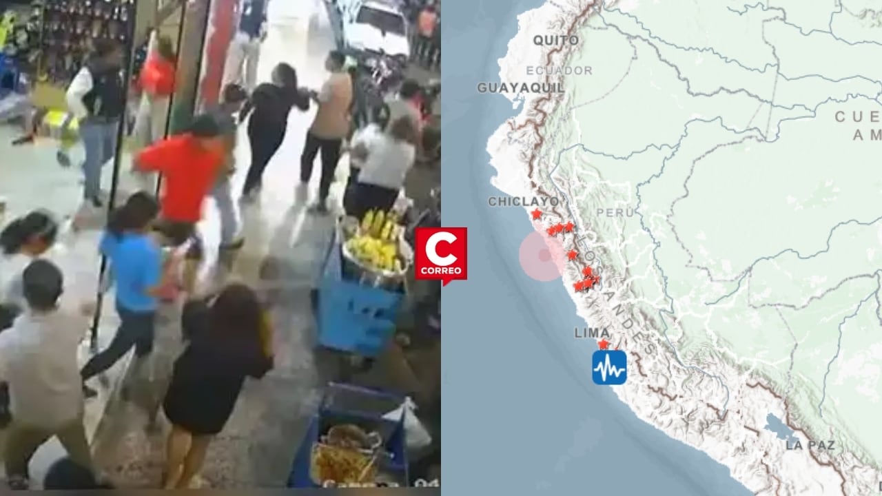 Sismo en Chimbote: Ingemmet advierte riesgo de deslizamientos en 15 zonas al norte del país. Composición: Diario Correo.