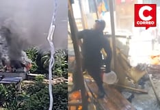 Pichanaqui: vivienda de dos pisos queda reducida a cenizas tras incendio