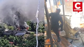 Pichanaqui: vivienda de dos pisos queda reducida a cenizas tras incendio