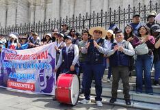 Restringen atención en el Ministerio Público en Arequipa por huelga de trabajadores (VIDEO)