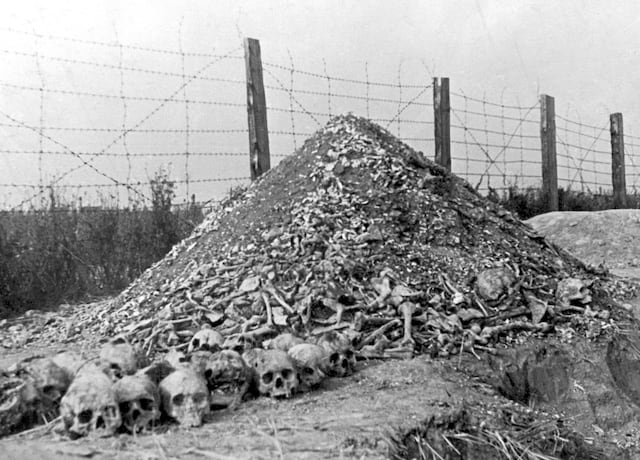 Los nazis mataron en total a unos seis millones de judíos europeos durante el Holocausto. (Photo by AFP)