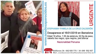 Joven peruana está desaparecida en Barcelona y su madre pide ayuda para localizarla (VIDEO)