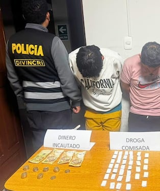 Caen “Los Terribles de la Pampa” por presunto tráfico de drogas en Camaná. Foto: PNP.