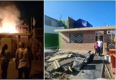 Pisco: incendio destruye segundo piso de vivienda en el sector Tizón Pacheco, en San Andrés