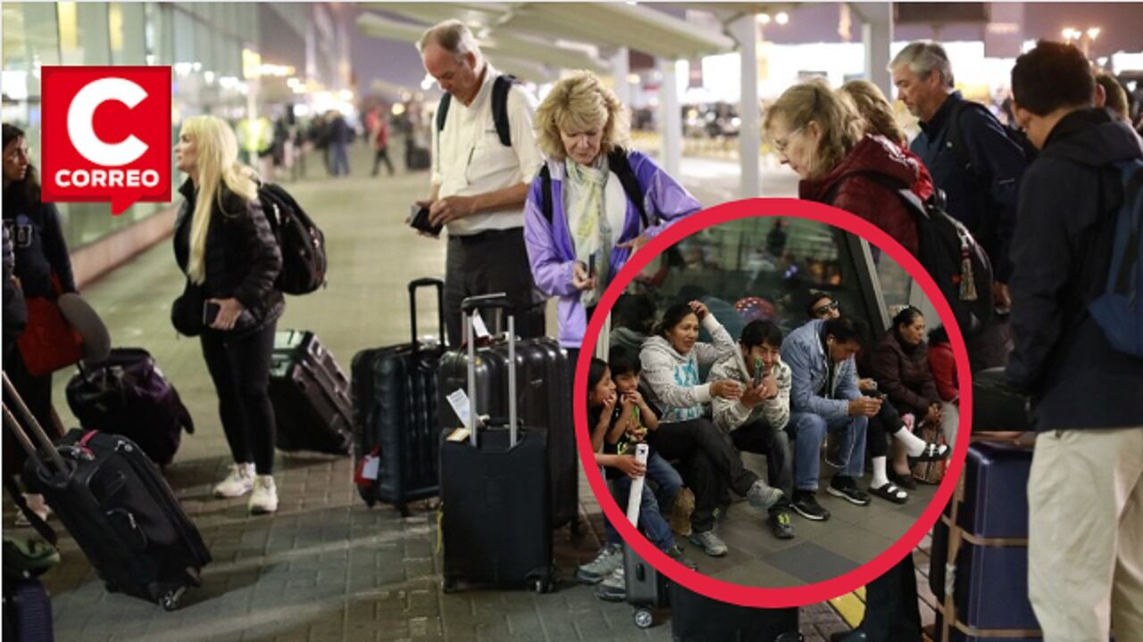 Caos. Suspenden vuelos del aeropuerto internacional Jorge Chávez debido a problemas técnicos con las luces en la pista de aterrizaje. (Fotos: Julio Reaño/@photo.gec)
