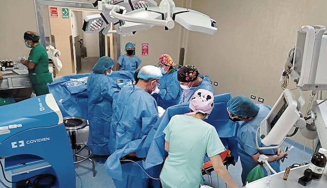 En el Hospital Honorio Delgado requieren de presupuesto para mejorar el centro quirúrgico. Foto: Hospital Honorio Delgado Espinoza.