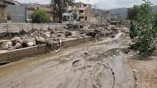 Arequipa: Torrentera se desborda y causa varios daños en Paucarpata (FOTOS y VIDEO)