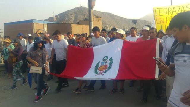 Huarochirí: Miles de vecinos protestan contra obras inconclusas y peaje en Vía de Evitamiento