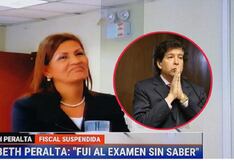 Suspendida fiscal Elizabeth Peralta se jactaba de haber rendido su examen de ascenso sin estudiar