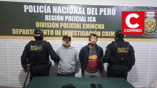 Ica: capturan a peligrosos ‘raqueteros’ armados en Pueblo Nuevo