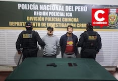 Ica: capturan a peligrosos ‘raqueteros’ armados en Pueblo Nuevo