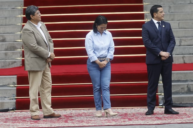 Keiko Fujimori participó en la ceremonia por el Día Nacional de la Persona Adulta Mayor (Foto: Mario Zapata/GEC)
