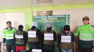 Tres menores integraban presunta banda criminal “Los temibles de San Miguel”, en Puno