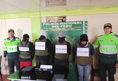 Tres menores integraban presunta banda criminal “Los temibles de San Miguel”, en Puno