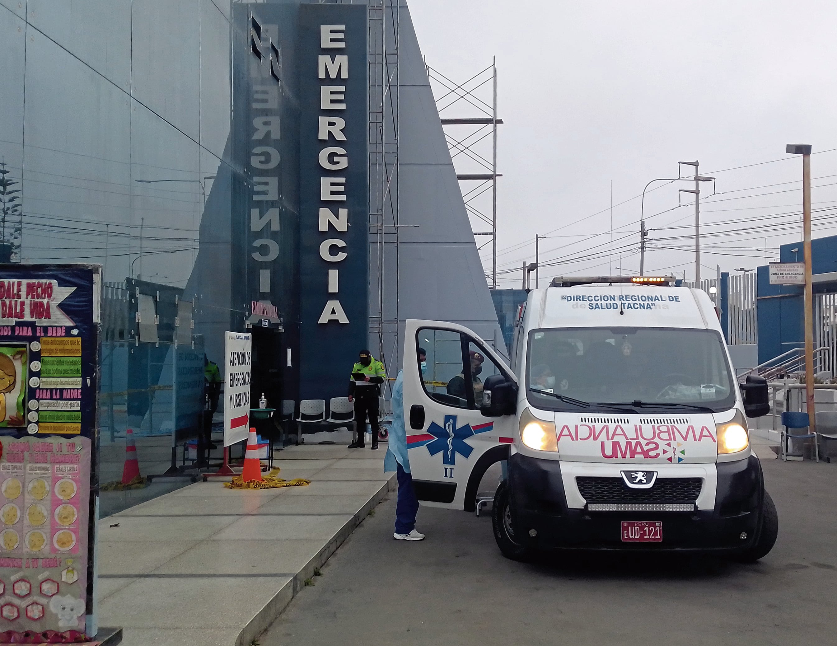 Fue derivada del centro de salud La Esperanza al hospital Hipólito Unanue. (Foto: Difusión)