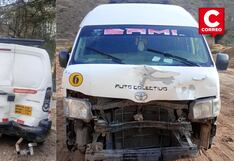 Carretera Central: Chofer sin licencia provoca accidente y deja 10 heridos