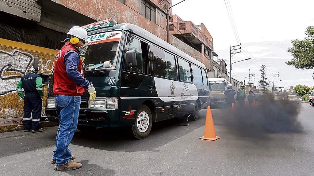 Comuna de Arequipa no hace operativos de control de humos hace 3 años (Foto: GEC)