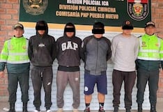 Chincha: tres detenidos por presunto robo de cables de cobre a empresa minera en Chavín